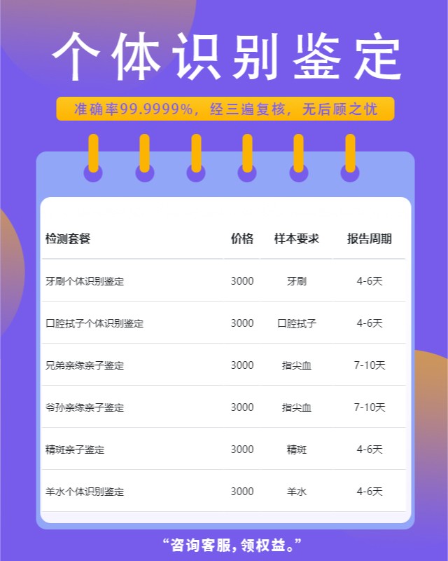 昆玉10家可以做牙刷个体识别鉴定中心机构地址