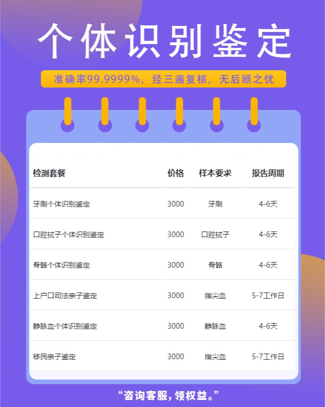 蚌埠10家做静脉血个体识别鉴定中心机构地址一览