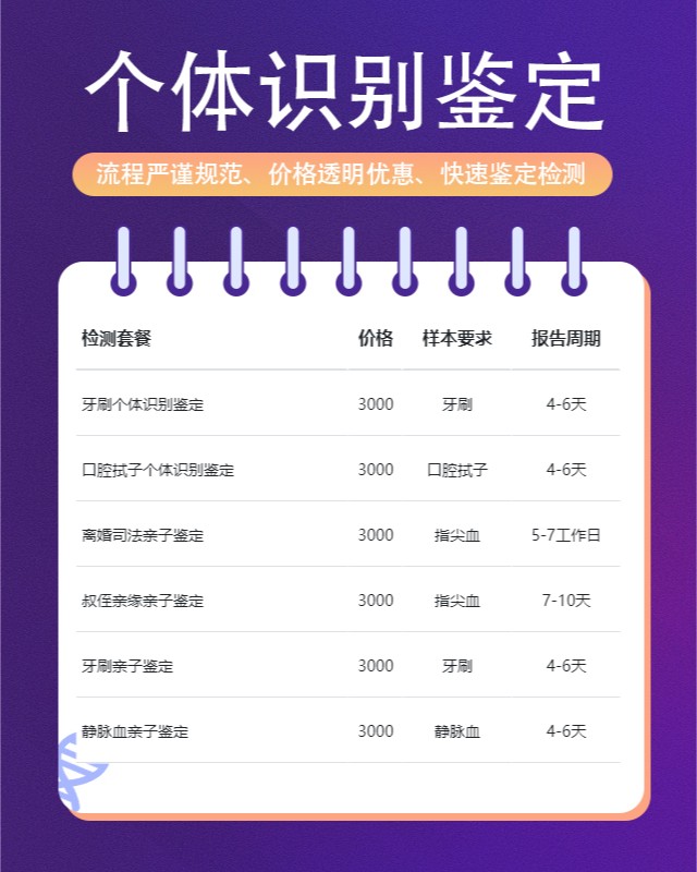 湛江10家可以做头发个体识别鉴定中心机构地址