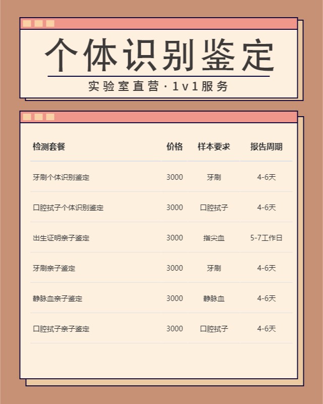 榆林10家做羊水个体识别鉴定的中心机构地址