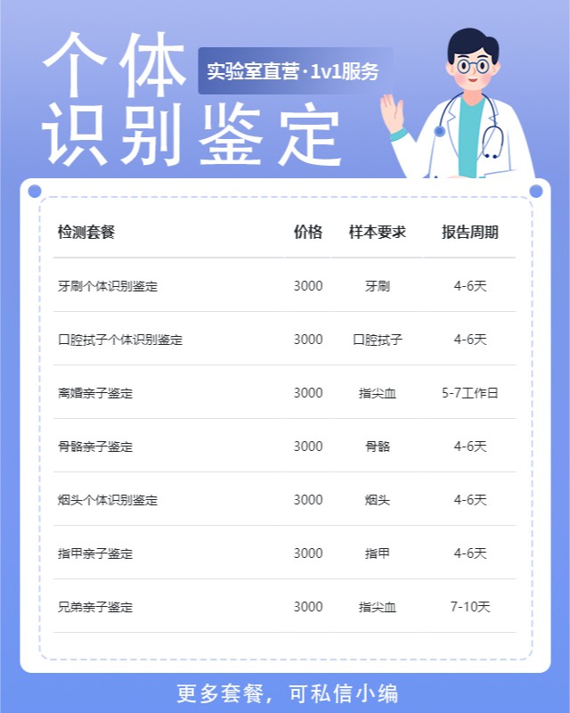 盘锦10家做精斑个体识别鉴定中心机构地址