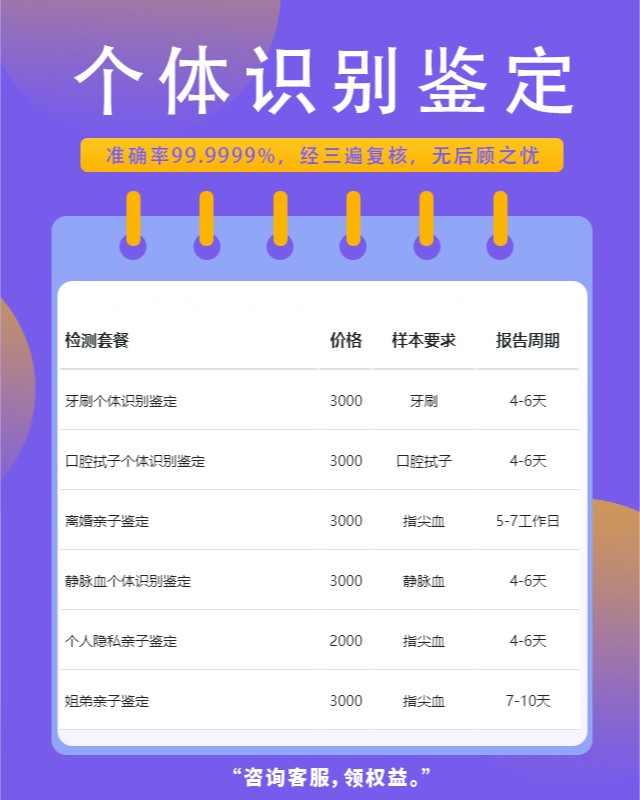南京10家做口腔拭子个体识别鉴定中心机构地址
