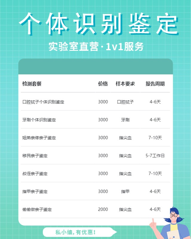 肇庆10家做口腔拭子个体识别鉴定中心机构地址
