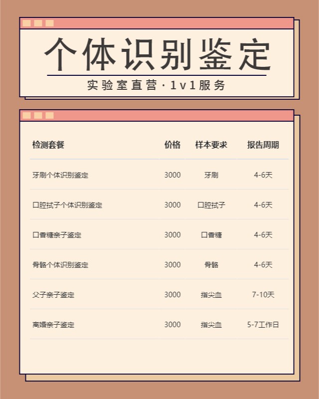 新乡10家可以做口香糖个体识别鉴定中心机构地址
