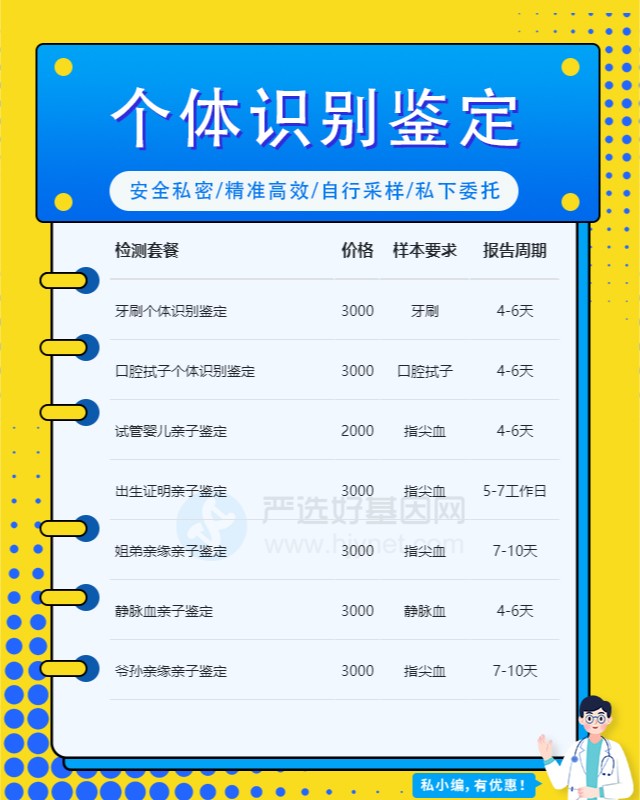 淮南可以做口腔拭子个体识别鉴定10家机构地址