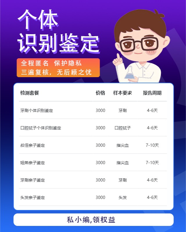 阜新可以做口腔拭子个体识别鉴定的10个中心机构