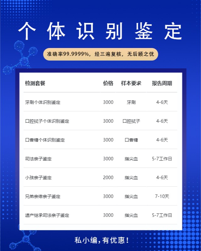 天门10家可以做口香糖个体识别鉴定中心机构地址一览