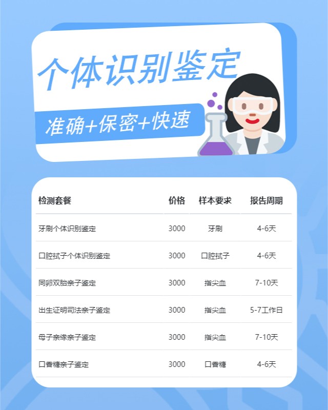 萍乡10家可以做口香糖个体识别鉴定的中心机构地址