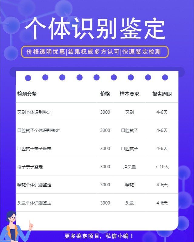达州可以做口香糖个体识别鉴定的10个中心机构