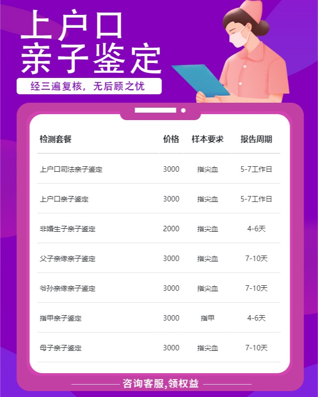 三沙10家做上户口亲子鉴定中心机构地址