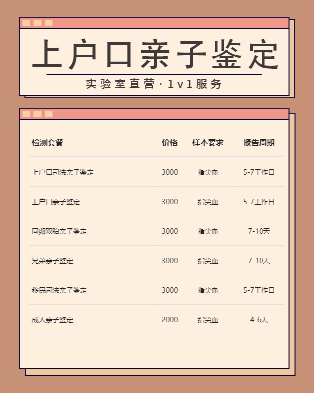 鞍山10家可以做上户口亲子鉴定中心机构地址