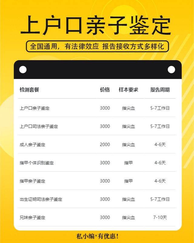 鹰潭10家做上户口亲子鉴定中心机构地址