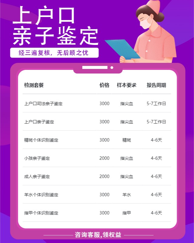 忻州上户口亲子鉴定中心机构地址