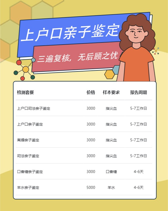 阿勒泰可以做上户口亲子鉴定的10个中心机构