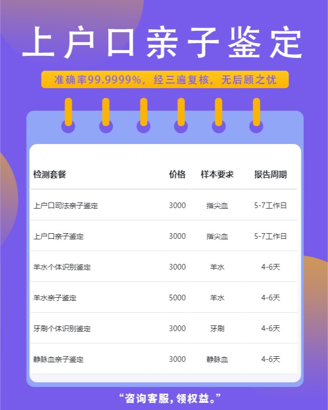 来宾10家可以做上户口亲子鉴定中心机构地址一览
