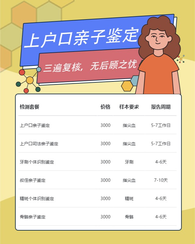 海西可以做上户口亲子鉴定10家机构地址