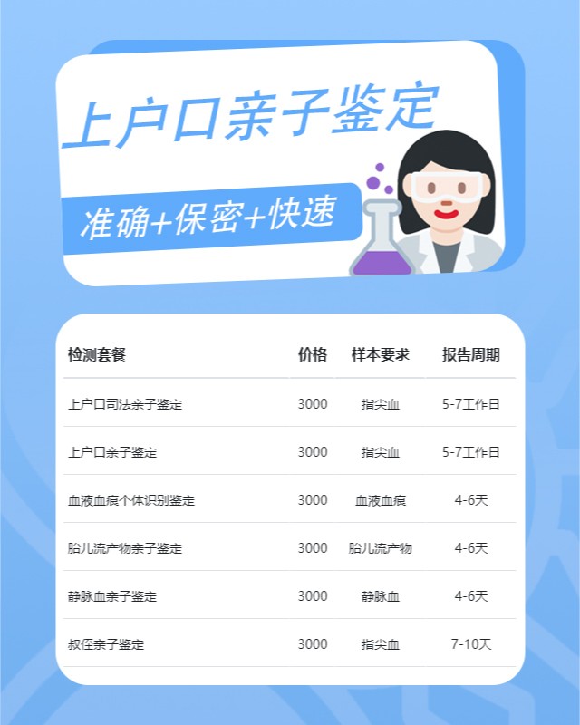 吐鲁番10家可以做上户口亲子鉴定中心机构地址