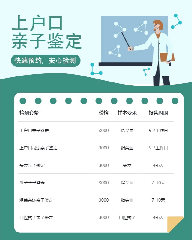 孝感10家可以做上户口亲子鉴定的中心机构地址