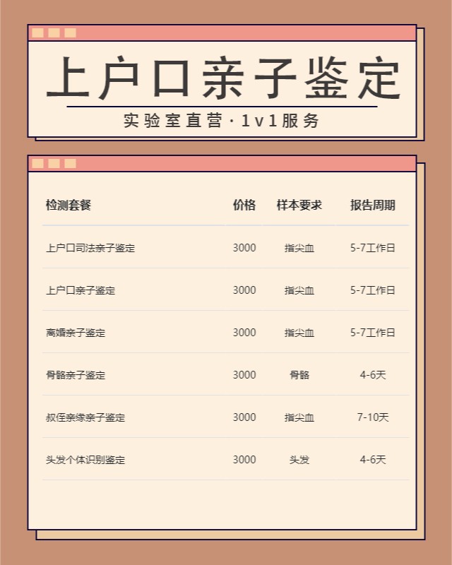 常德10家可以做上户口亲子鉴定中心机构地址
