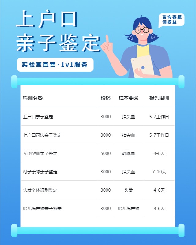 云浮可以做上户口亲子鉴定的10个中心机构