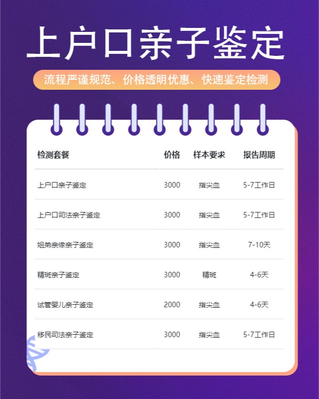 邵阳最新可做上户口亲子鉴定10家机构地址