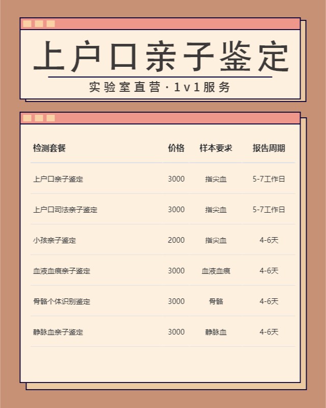 克拉玛依10家可以做上户口亲子鉴定中心机构地址