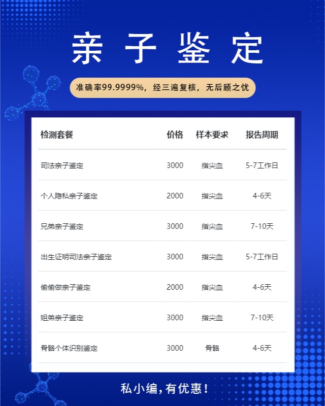 果洛10家可以做壬辰期间亲子鉴定中心机构地址
