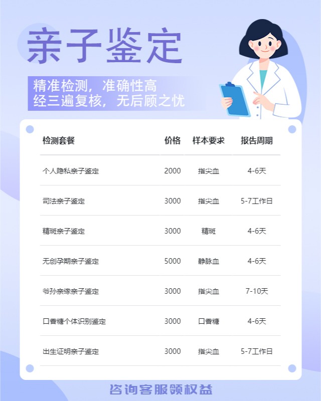 临沧最新可做出生证明亲子鉴定的10个中心机构