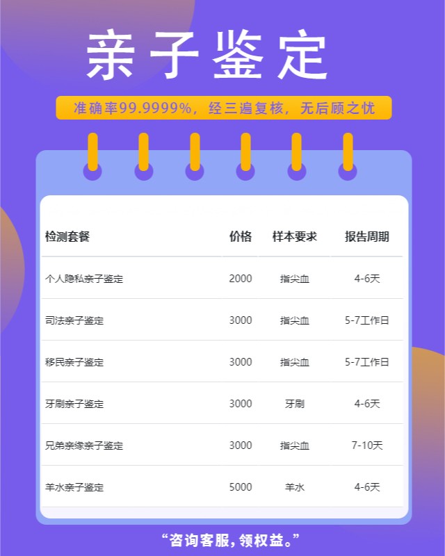 滨州10家可以做新生儿亲子鉴定的中心机构地址