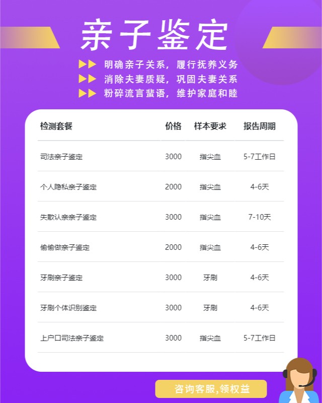 广元10家做个人亲子鉴定中心机构地址