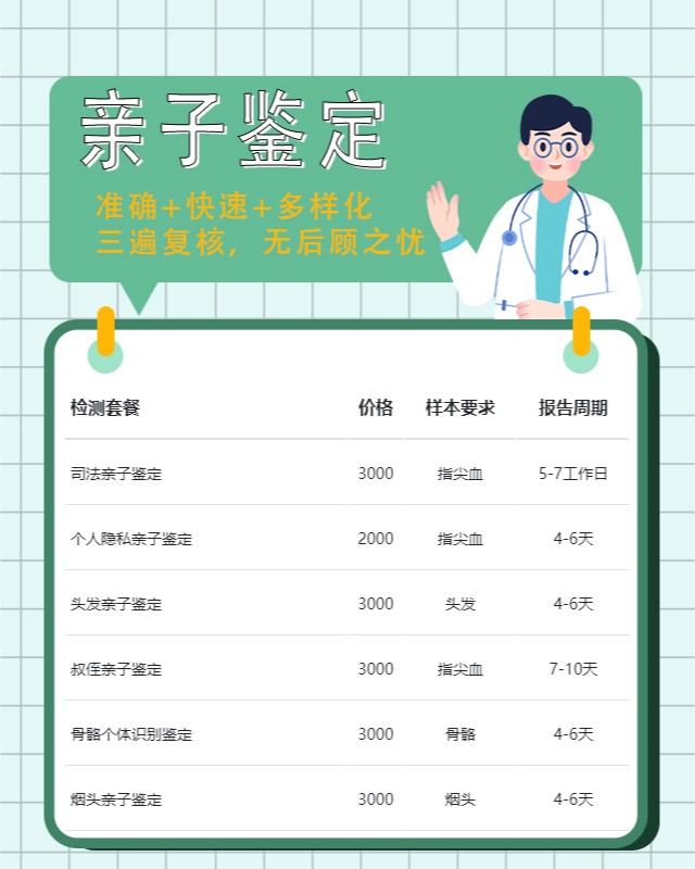揭阳最新可做胎儿亲子鉴定的10个中心机构