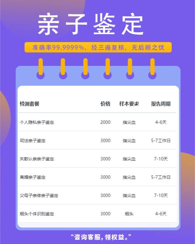 景德镇10家做壬辰期间亲子鉴定的中心机构地址