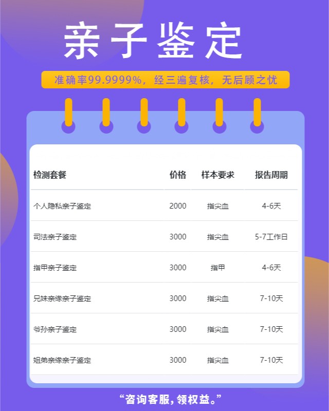吉林可以做个人亲子鉴定的10个中心机构