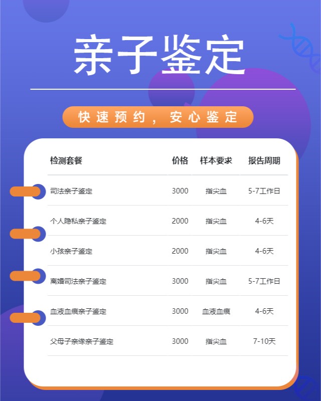 梅州可以做医学亲子鉴定的10个中心机构