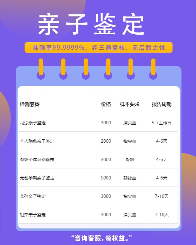 达州10家可以做个人委托亲子鉴定中心机构地址一览