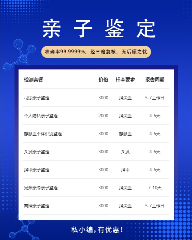 阿勒泰可以做私人亲子鉴定10家机构地址