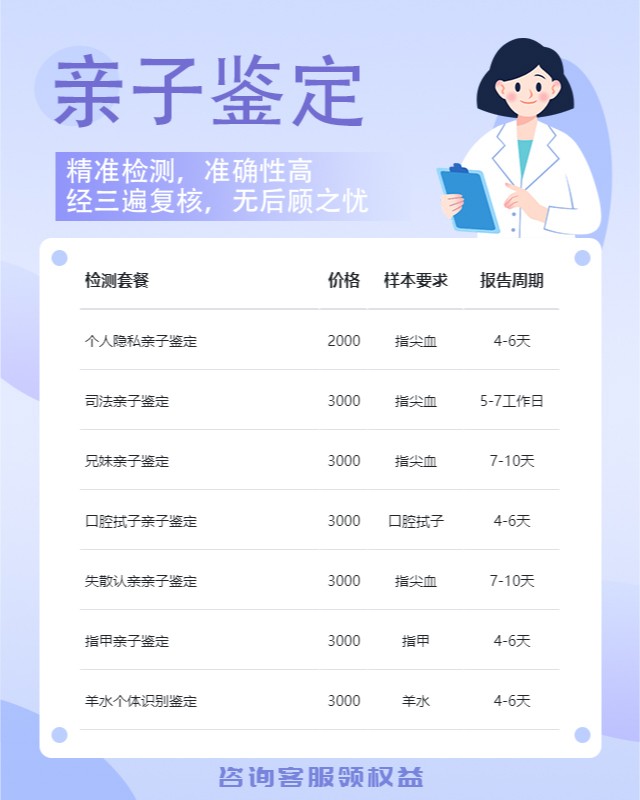 吉林10家可以做胎儿亲子鉴定中心机构地址一览