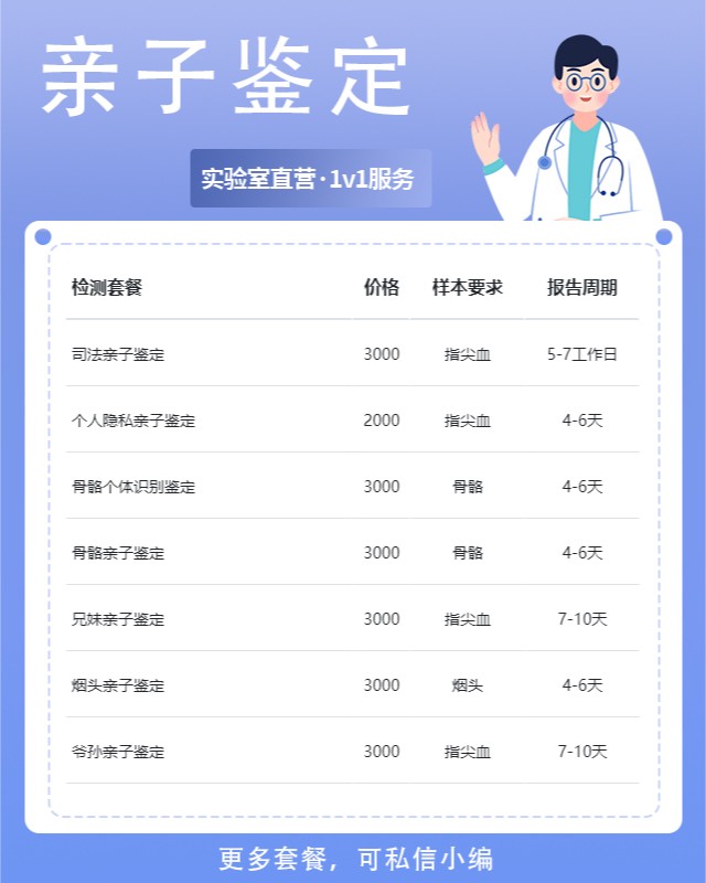 楚雄最新可做个人亲子鉴定10家机构地址