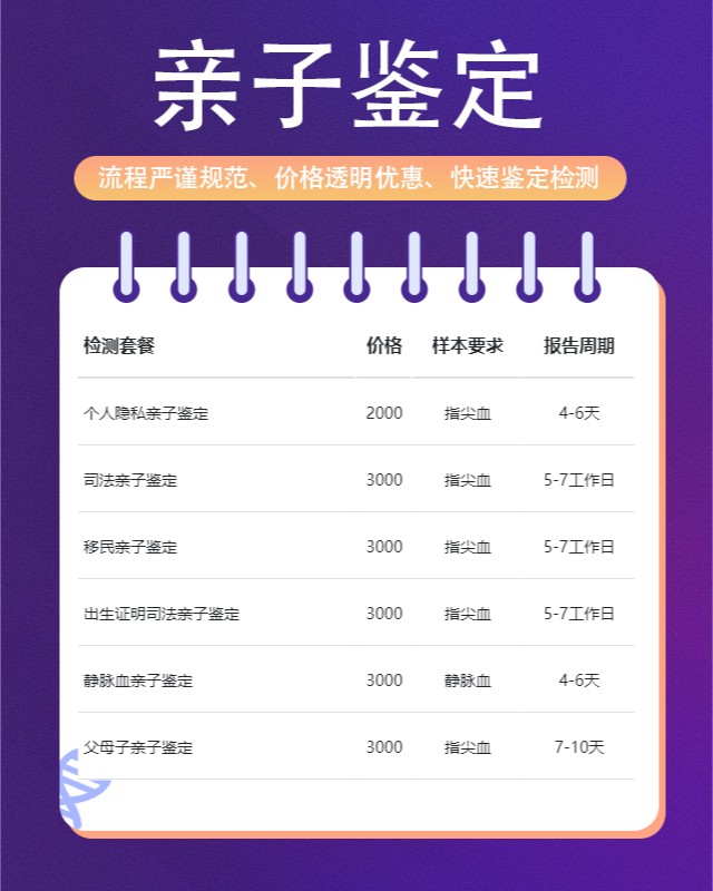五指山10家做壬辰期间亲子鉴定中心机构地址