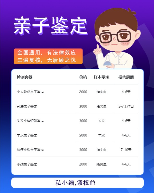 阿盟可以做医学亲子鉴定的10个中心机构