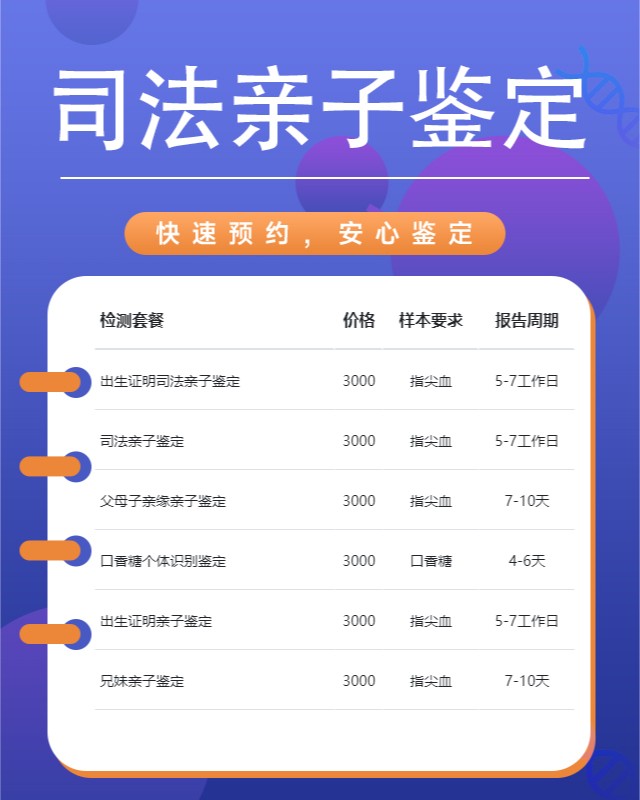九江10家做姐弟亲缘关系鉴定中心机构地址一览