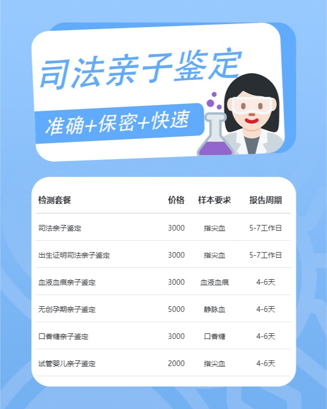 新余最新可做失散认亲亲缘关系鉴定的10个中心机构