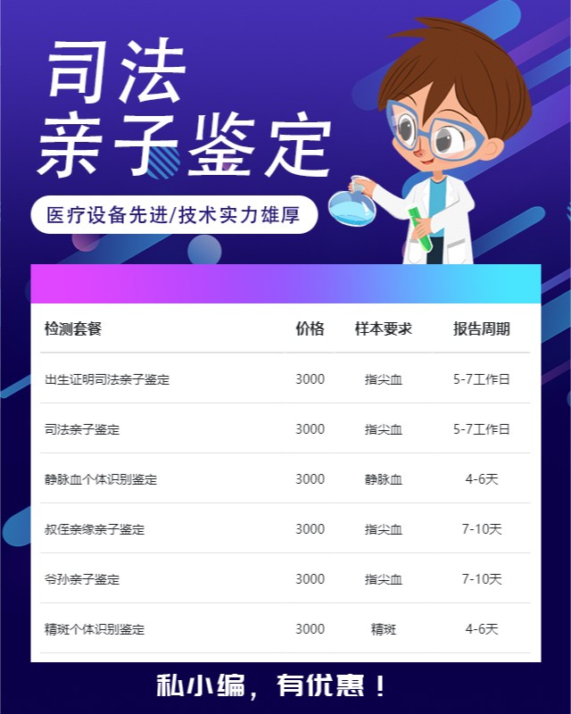 青岛最新可做父母子亲子鉴定的10个中心机构