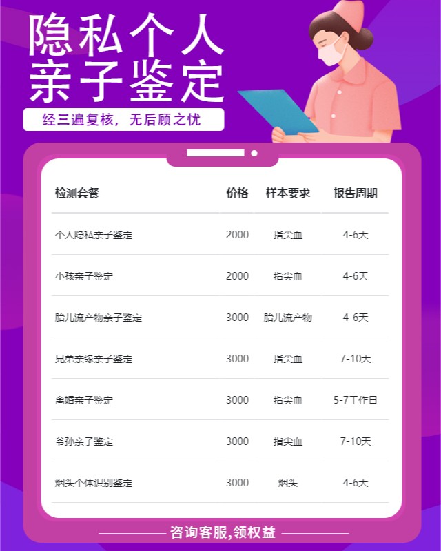 亳州10家做隐私亲子鉴定的中心机构地址