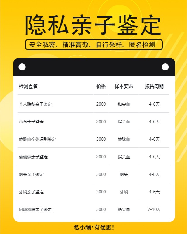 德州可以做隐私亲子鉴定10家机构地址