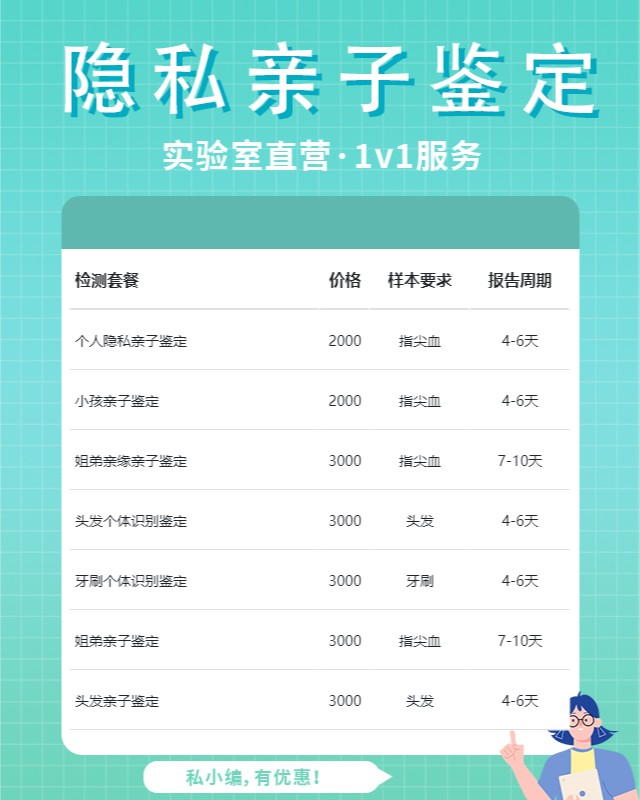 榆林可以做隐私亲子鉴定10家机构地址