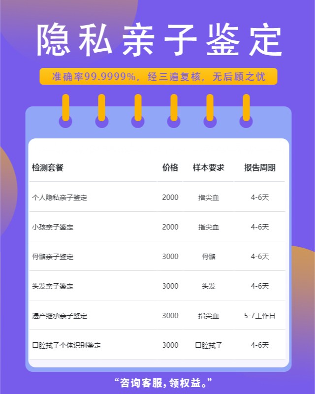 郴州个人隐私亲子鉴定中心机构地址
