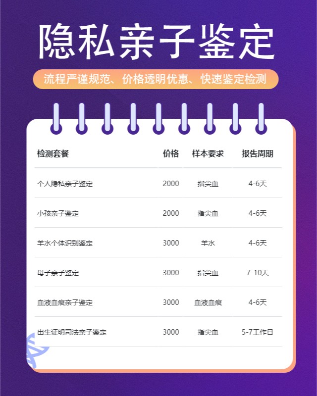 忻州10家可以做个人隐私亲子鉴定的中心机构地址