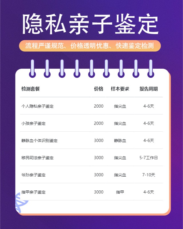 珠海最新可做个人隐私亲子鉴定的10个中心机构