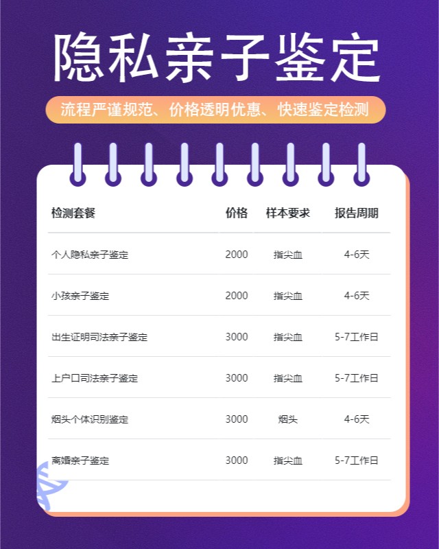 保定个人隐私亲子鉴定中心机构地址